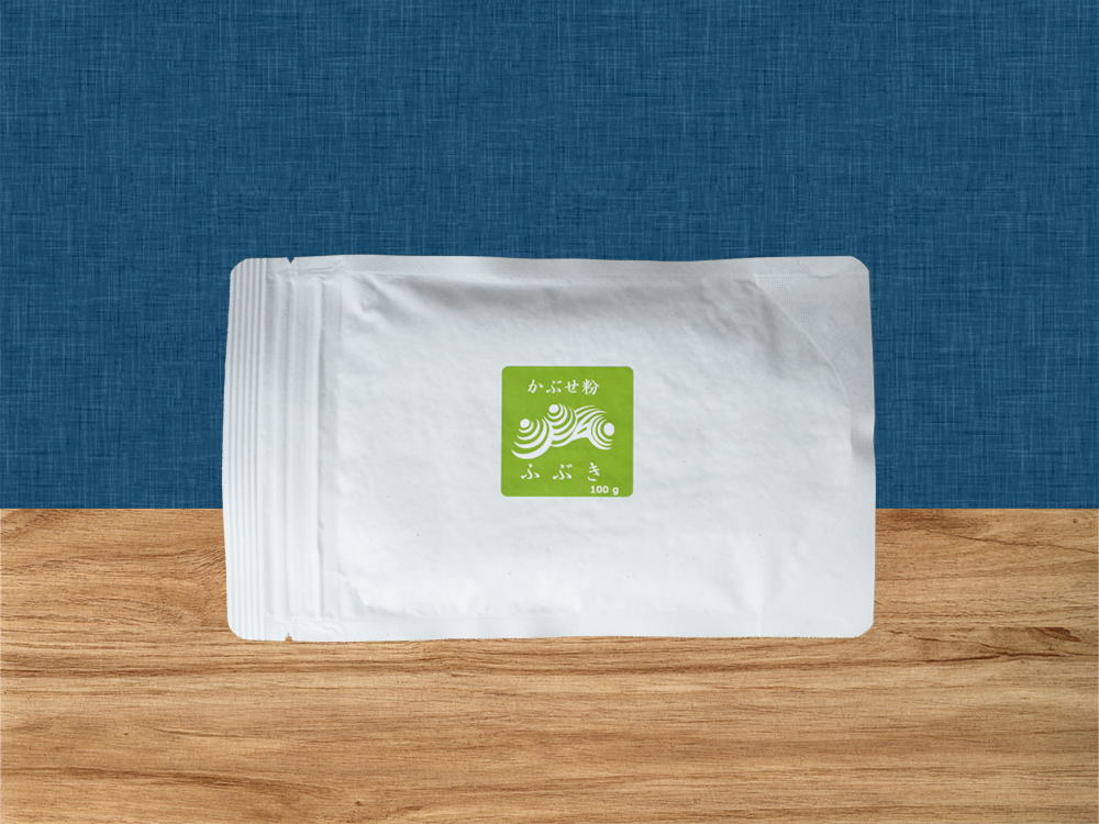 八女茶 粉茶 ふぶき 100g