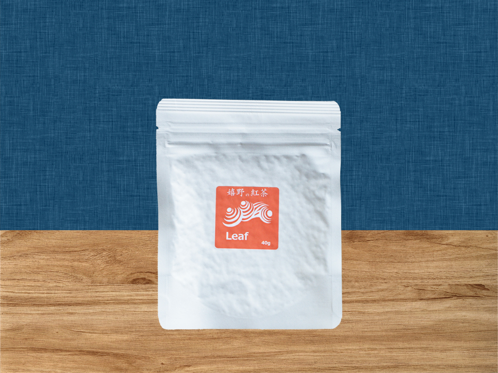 嬉野の紅茶リーフ